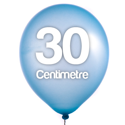 30 cm custom printed balloon