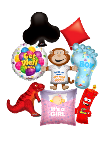 Hang in there Monkey Foil Balloon (91cm)