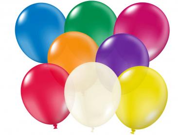 Unprinted Balloons, Latex, 30cm
